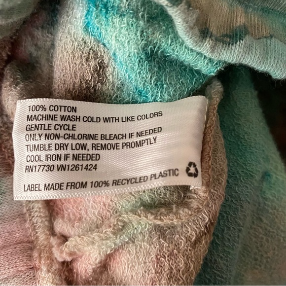 wild fable Green Tie Dye Jogger Tube Top NWT - Picture 6 of 6